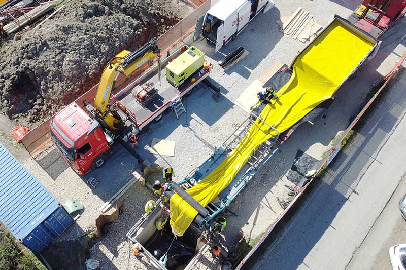 改则管道紫外光固化修复的步骤是怎样的?