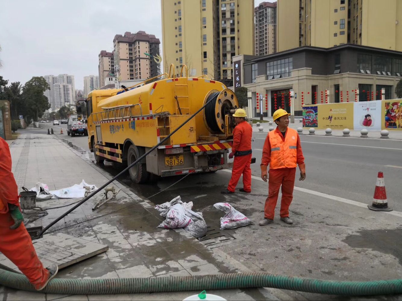 改则排污管道清淤-管道清洗