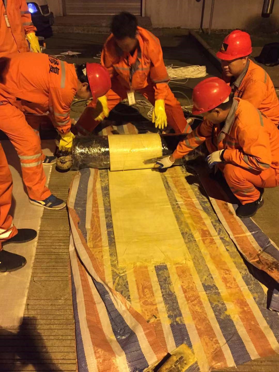 改则CIPP局部树脂固化法